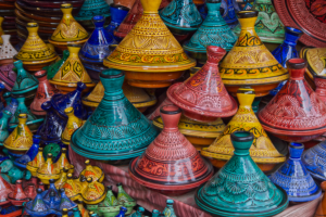 Marrakesch / Bazar / Keramikwaren